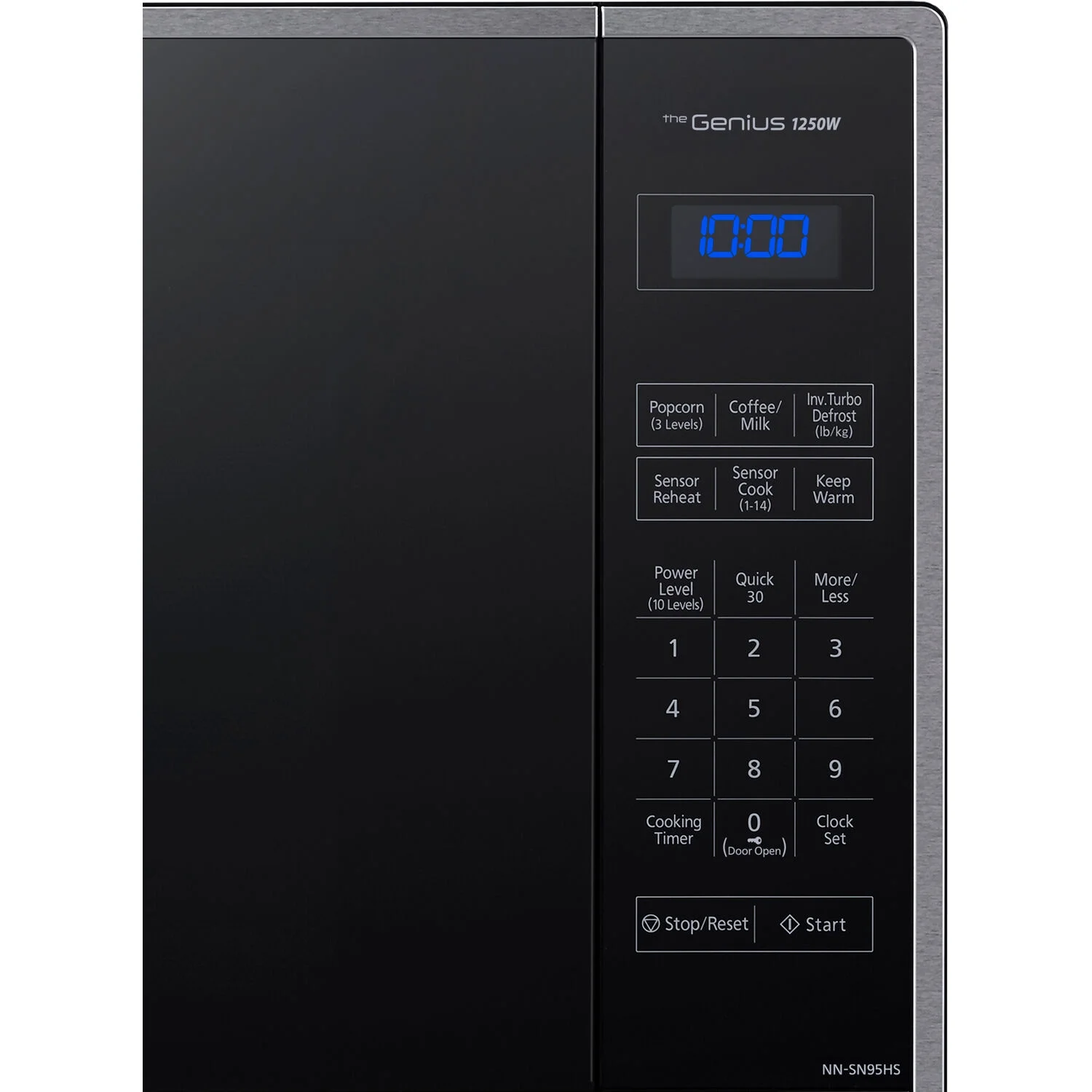 Panasonic 2.2 - Cu. Ft. 1250W Countertop Microwave with Inverter Technology, Stainless Steel NN - SN95HS