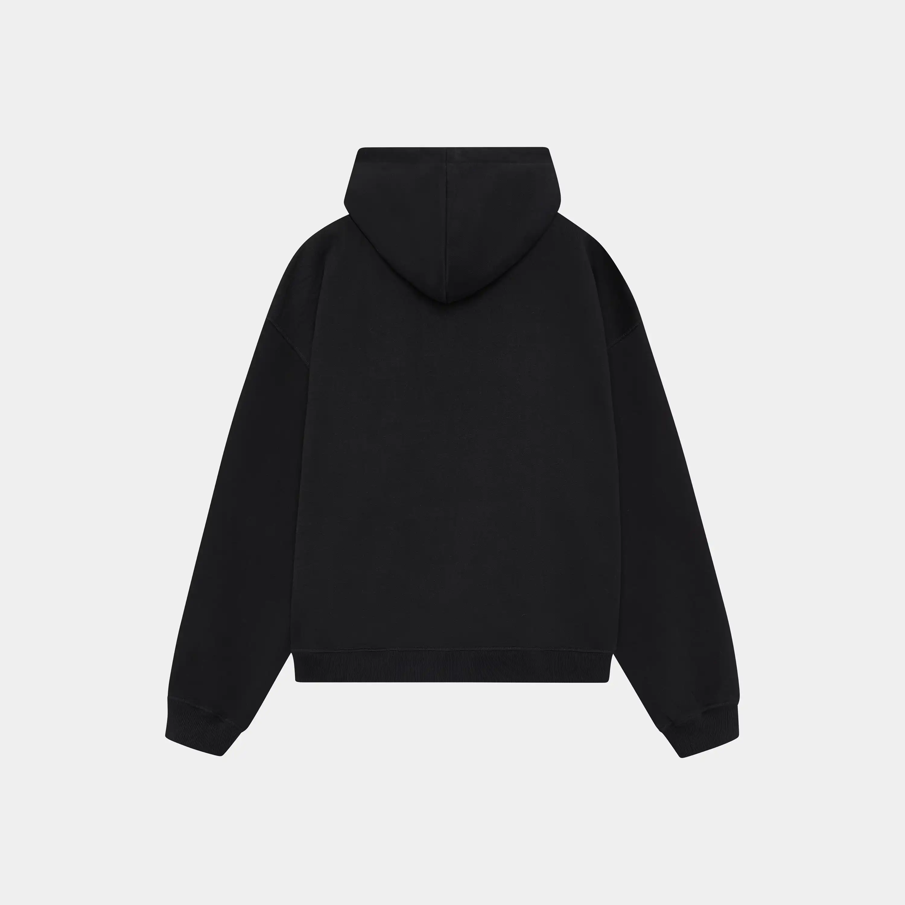 Institution Black Oversized Hoodie