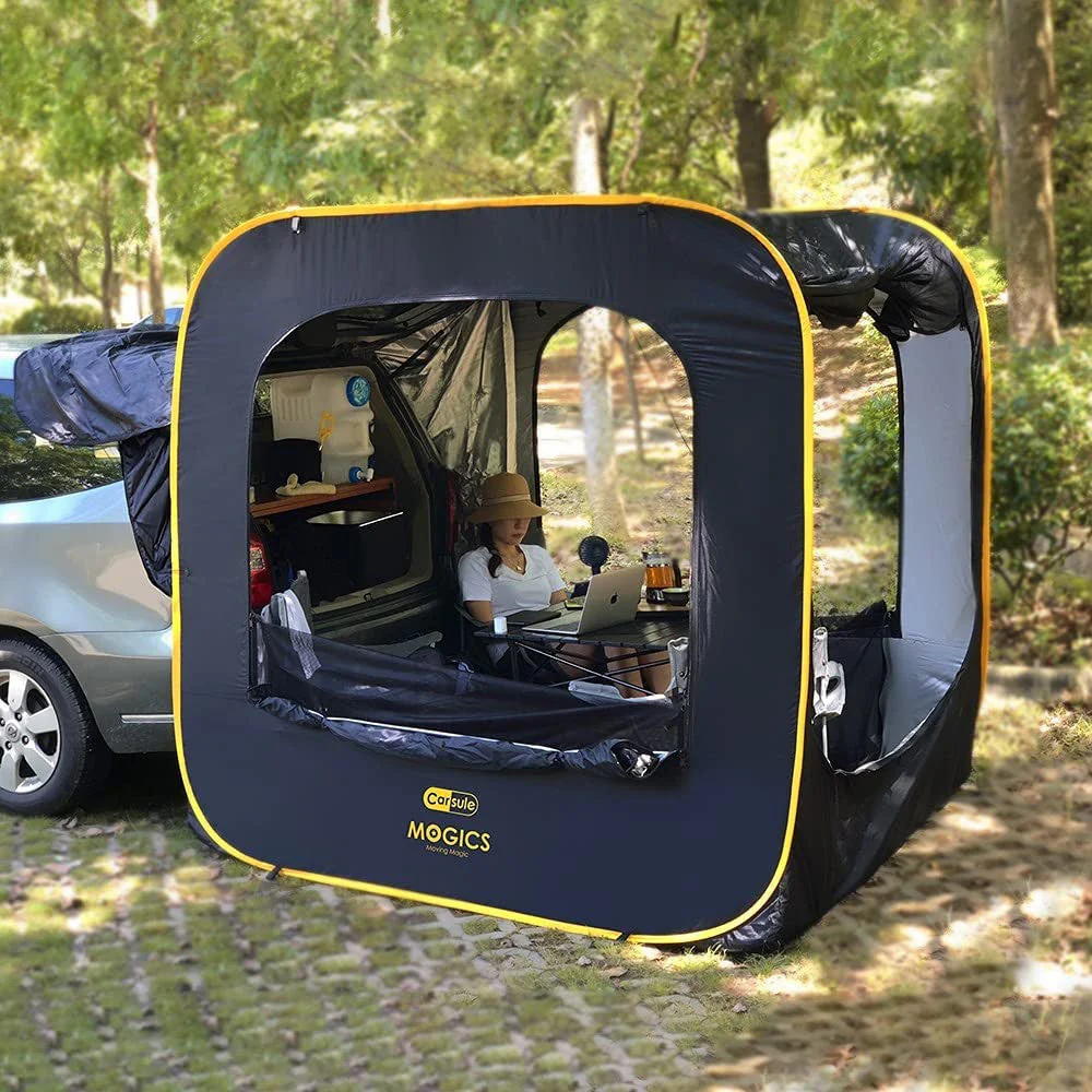 MOGICS Carsule - A Pop-Up Cabin for Your Car