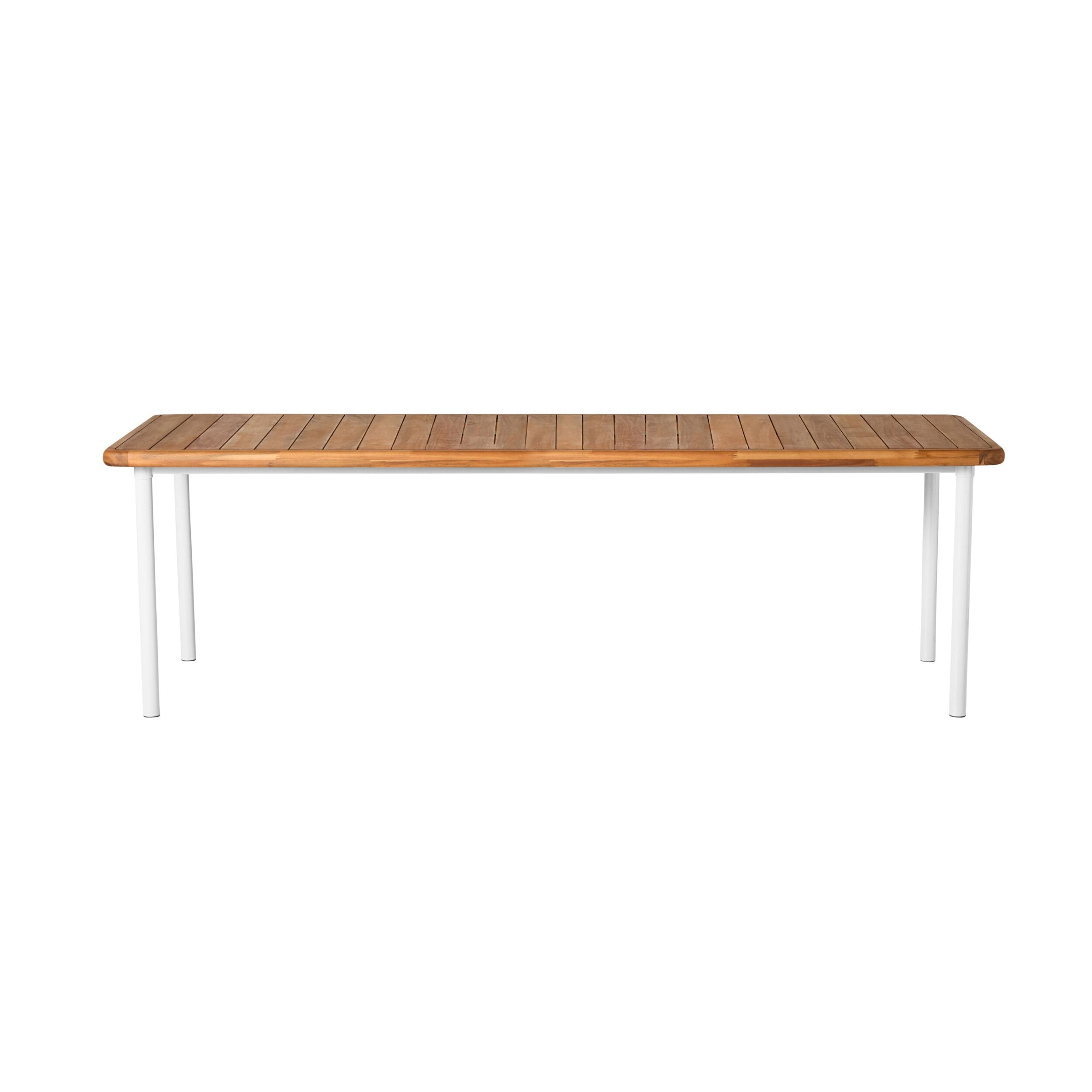 Ellie Outdoor Dining Table 260cm White