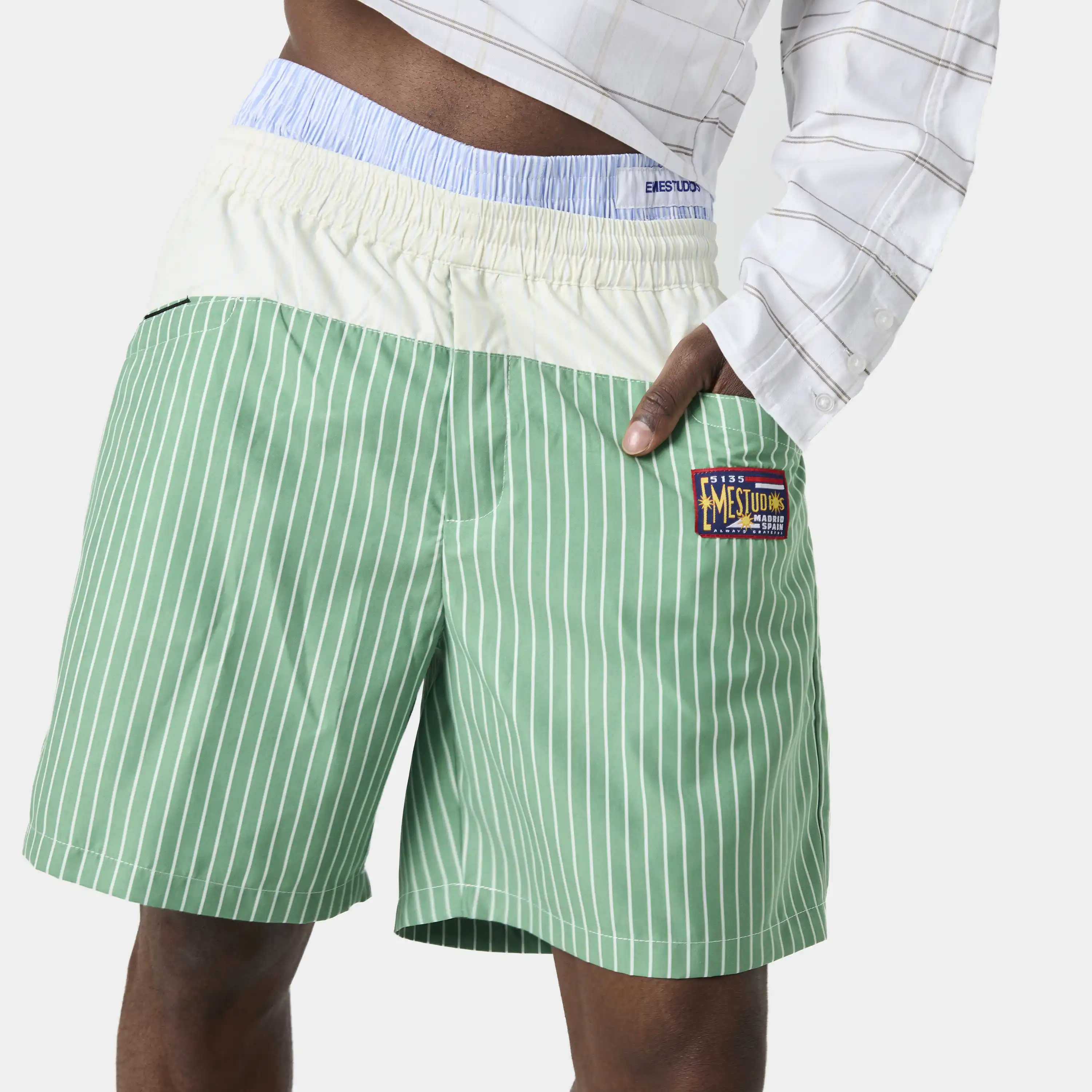 Gary Striped Swim Trunk