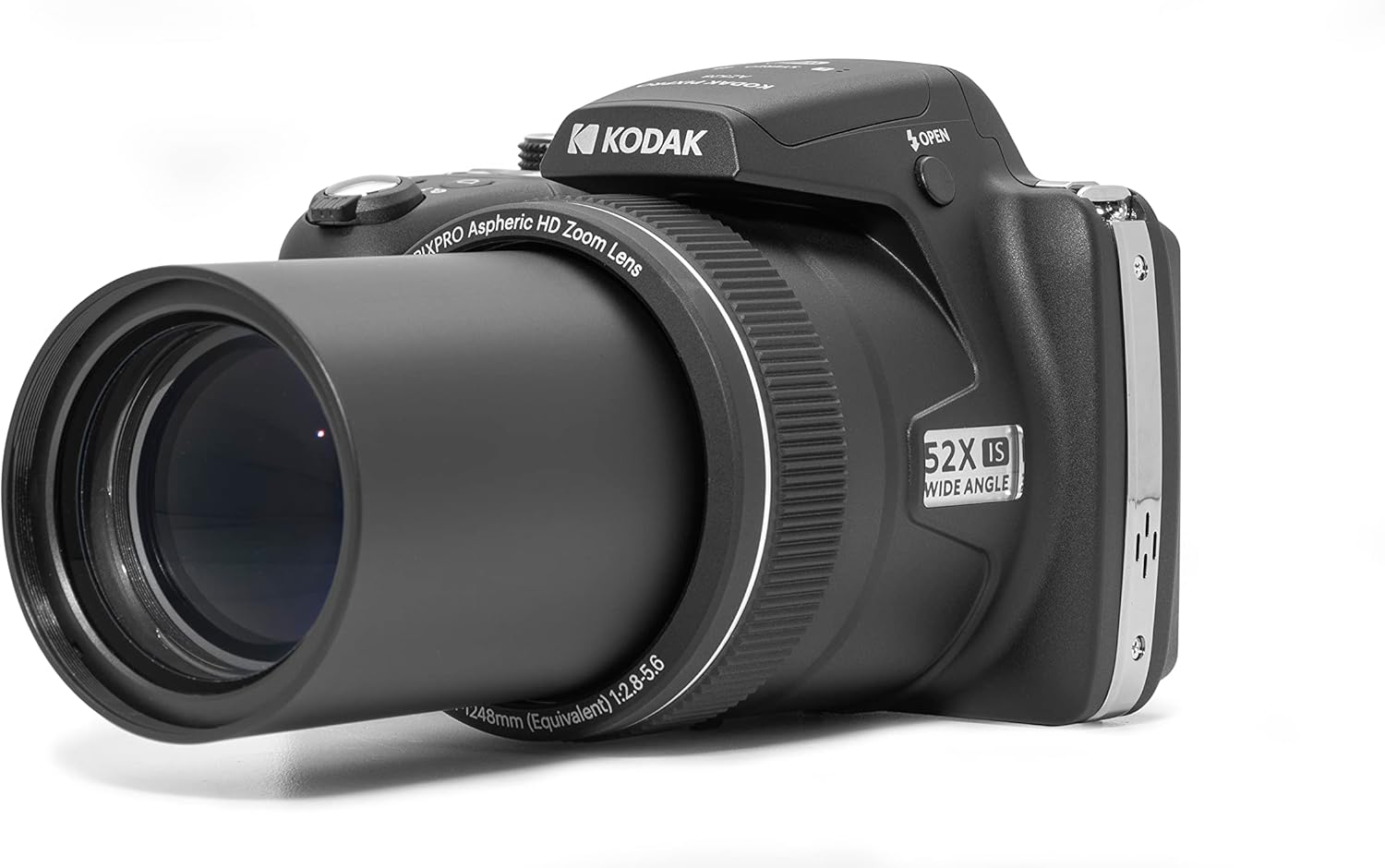 Kodak PIXPRO Astro Zoom AZ528-BK 16 MP Digital Camera with 52x Optical Zoom 24mm Wide Angle Lens 6 fps Burst Shooting 1080P Full HD Video Wi-Fi Connectivity and a 3