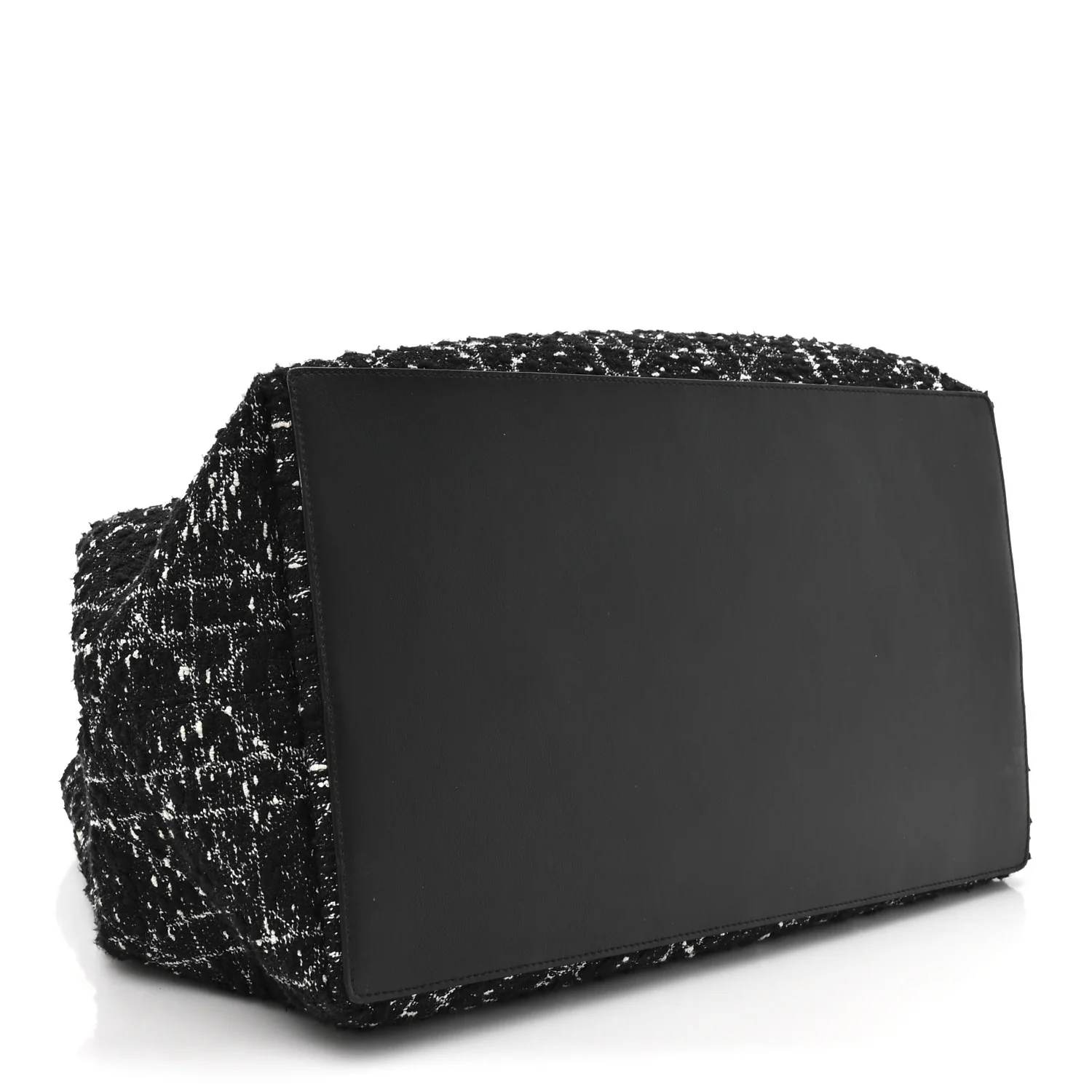 Tweed Cannage Large Toujours Black White