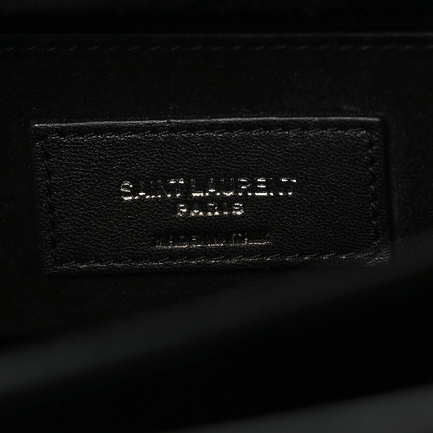 Calfskin Large Monogram Sunset Black