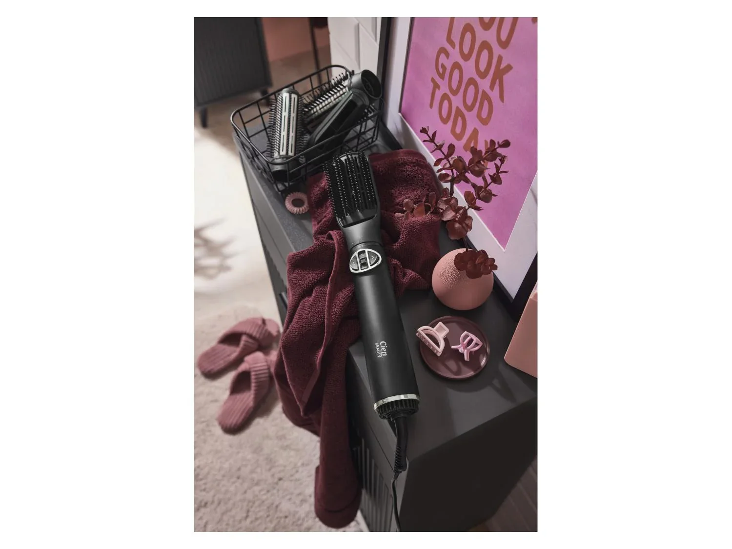 CIEN Beauty Brosse rotative  air chaud