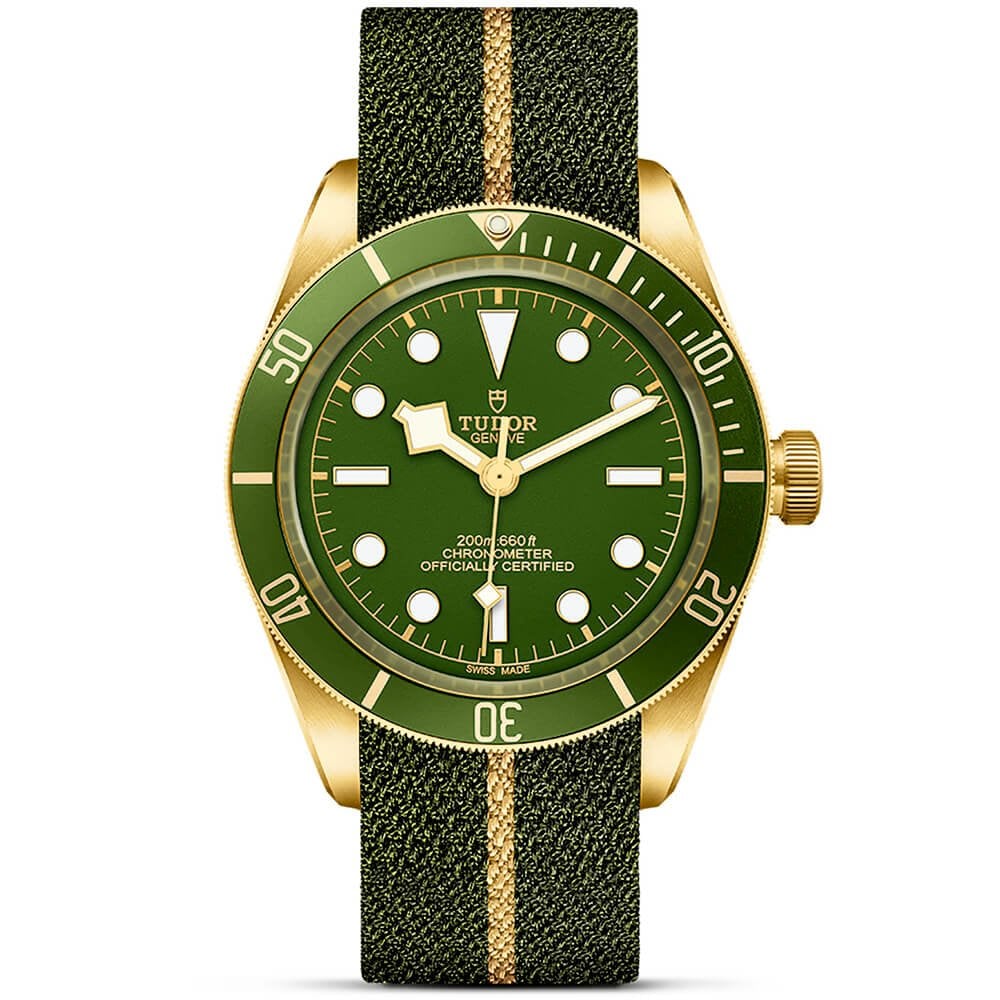 【Super Clone】TUDOR Black Bay 58 18K 39mm Green Dial Automatic Watch M79018V-0001