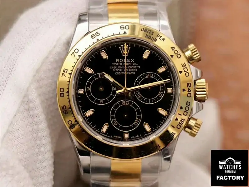 Rolex Daytona Cosmograph m116503-0004 Noob Factory Black Dial