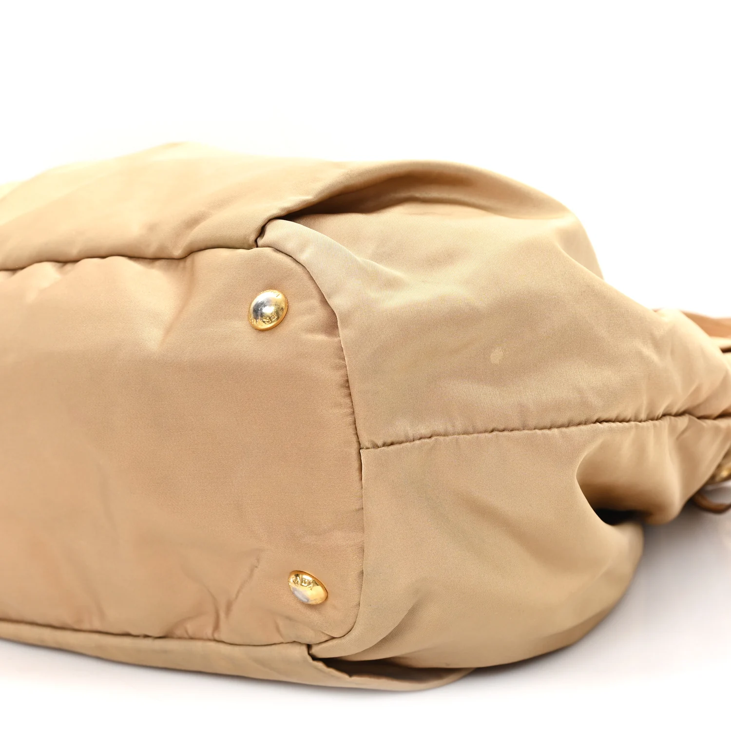 Nylon Jacquard Logo Drawstring Tote Sesamo