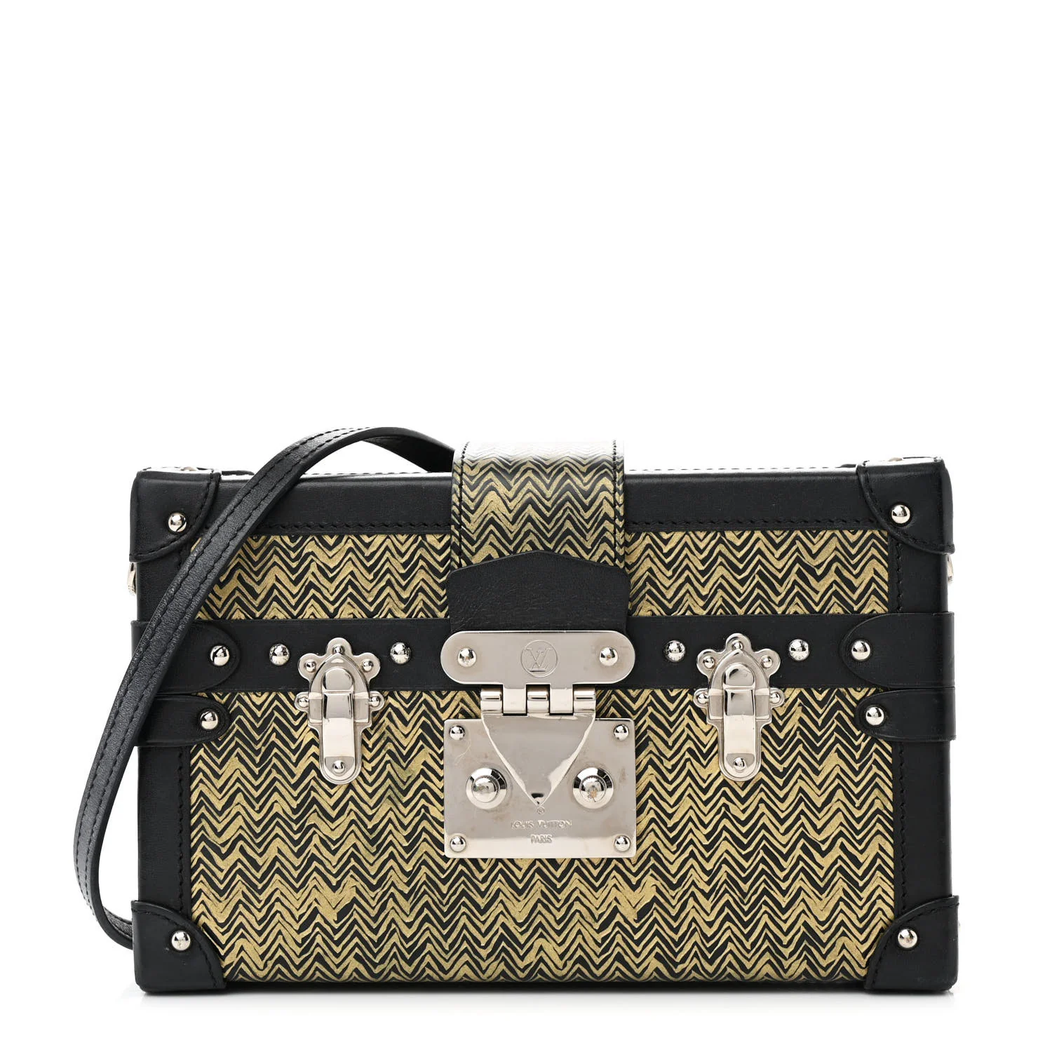 Epi Chevron Printed Petite Malle