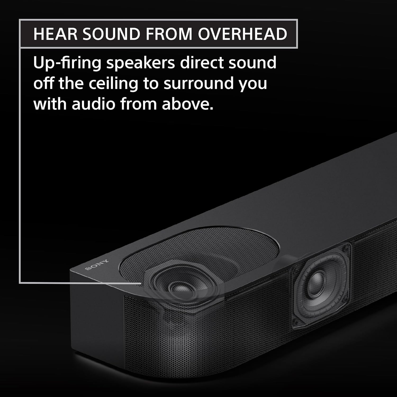 Sony BRAVIA Theater Bar 6  3.1.2ch Sound bar with Powerful Wireless subwoofer  Surround Sound by Dolby Atmos®/DTS:X® Compatible HT-B600