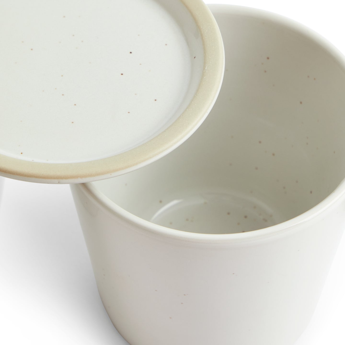 Urban Dining Thermal Mug & Coaster, Lid White, 4-piece Set