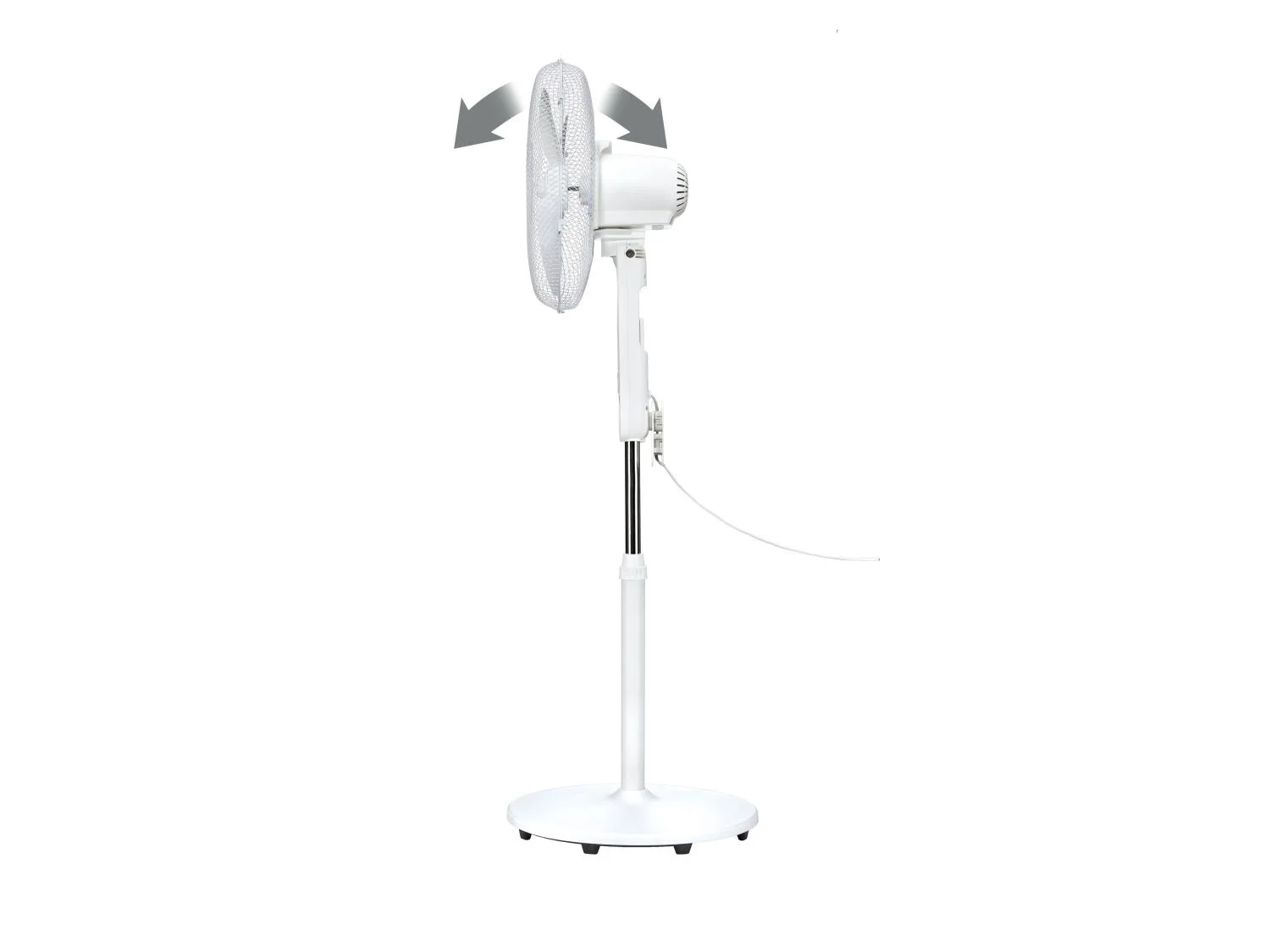 TRONIC Ventilateur sur pied, 50 W