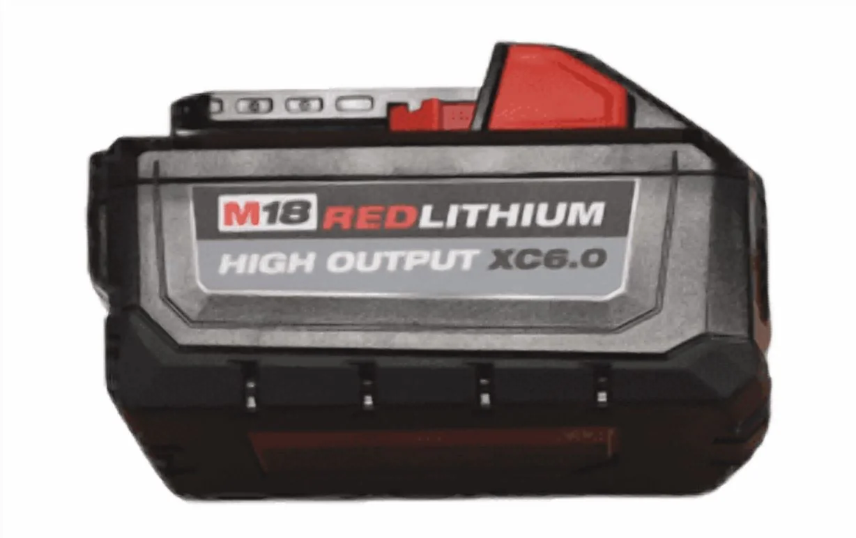 Milwaukee 48 - 11 - 1862 M18 REDLITHIUM HIGH OUTPUT XC 6.0ah Battery Pack (2pc)
