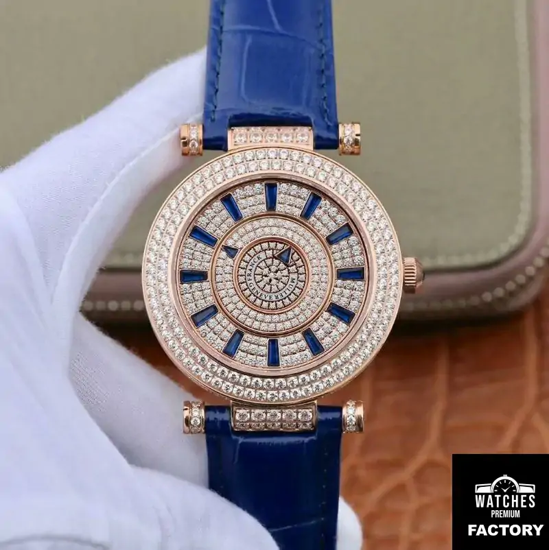 Franck Muller Double Mystery D 3R CD 42 Rose Gold Diamond Dial
