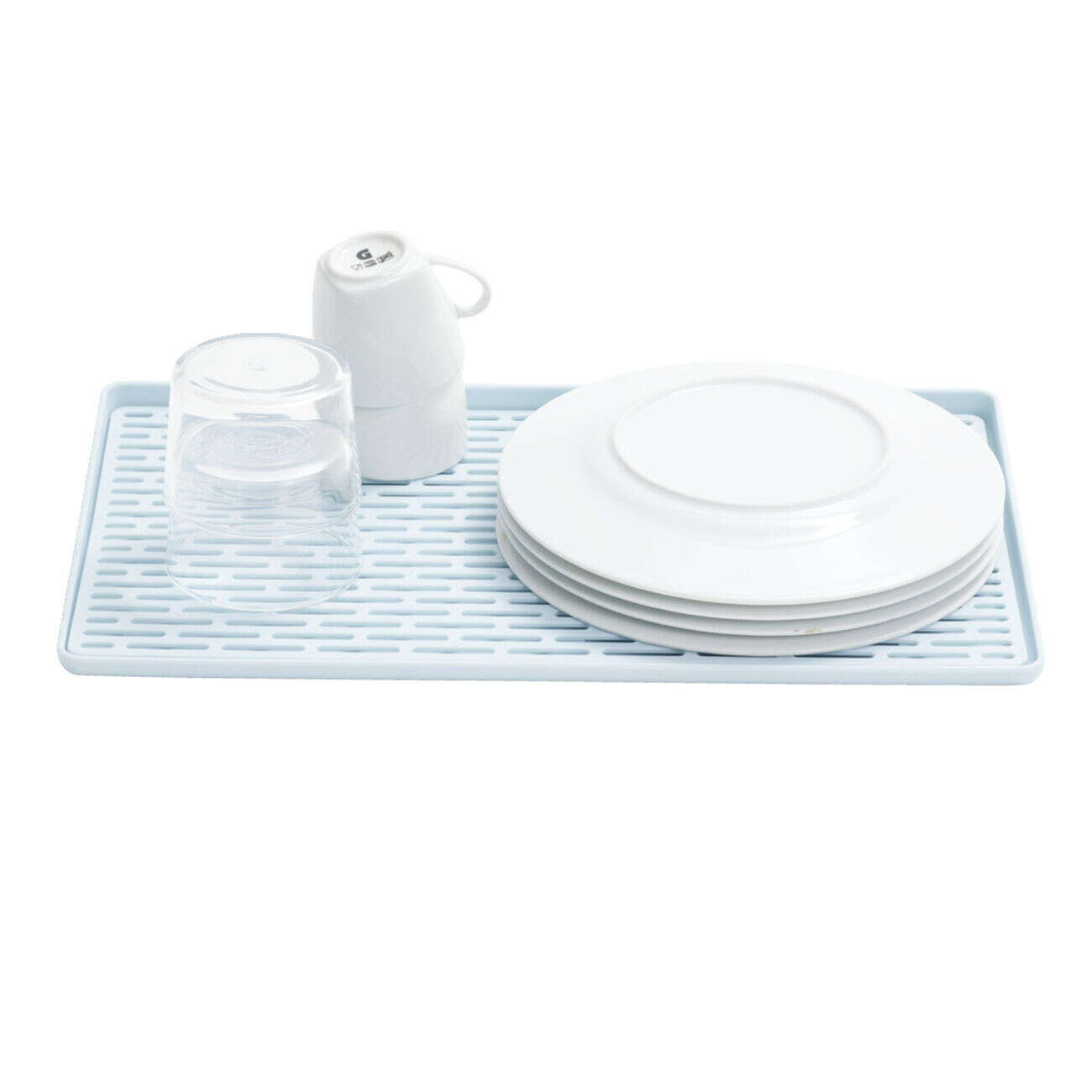 Égouttoir à vaisselle avec support 40x22,6xH2cm