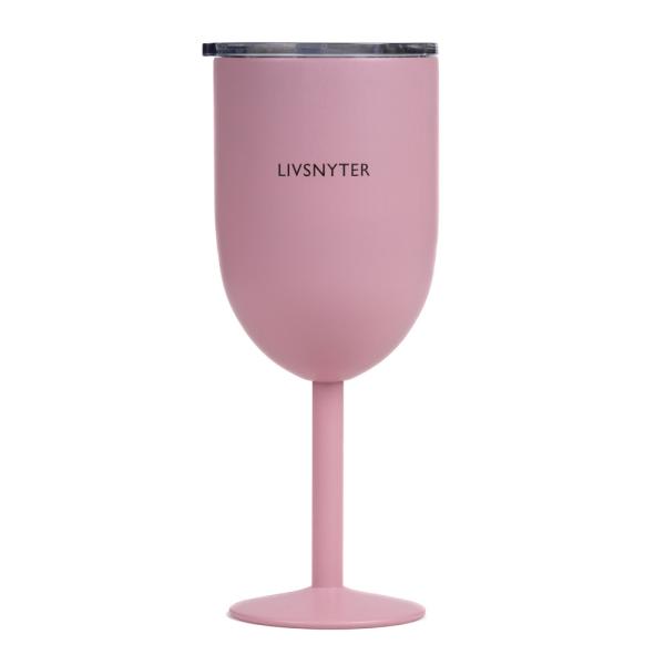Vinglass termo LIVSNYTER 40 cl lys rosa