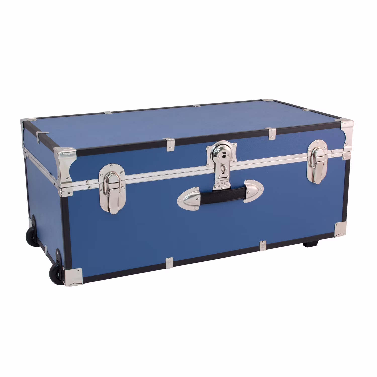 Seward Trunk Rover 30 in. Locking Trunk with Wheels(Gray) - Image 5