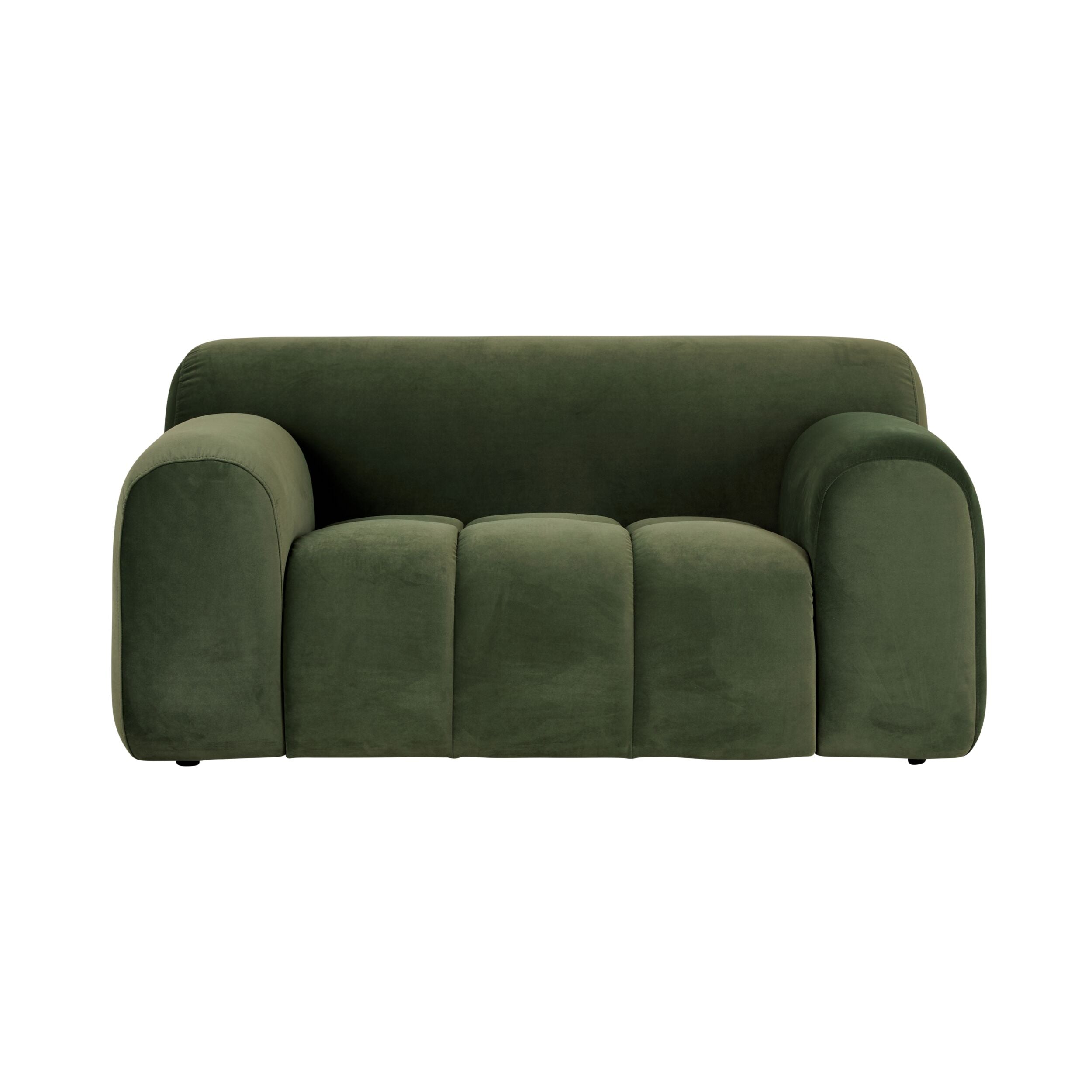Alexis Velvet Armchair Eucalyptus
