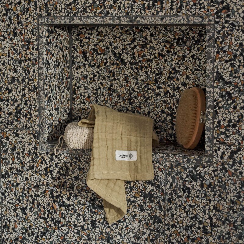 FINE vaskeklut 30x30 cm 3 stk pale honey