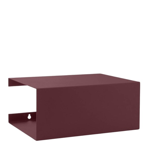 BoxShelf hylle 35x25x15 cm Maroon Red