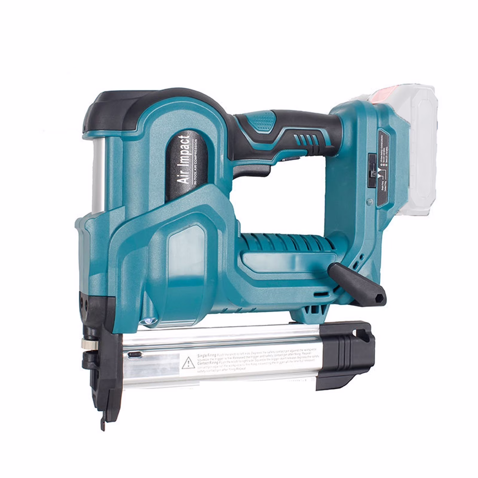 Electric Nail Gun Cordless Straight Nailing Machine Electric Stapler With 32mm 50mm Nails Compatible With Battery