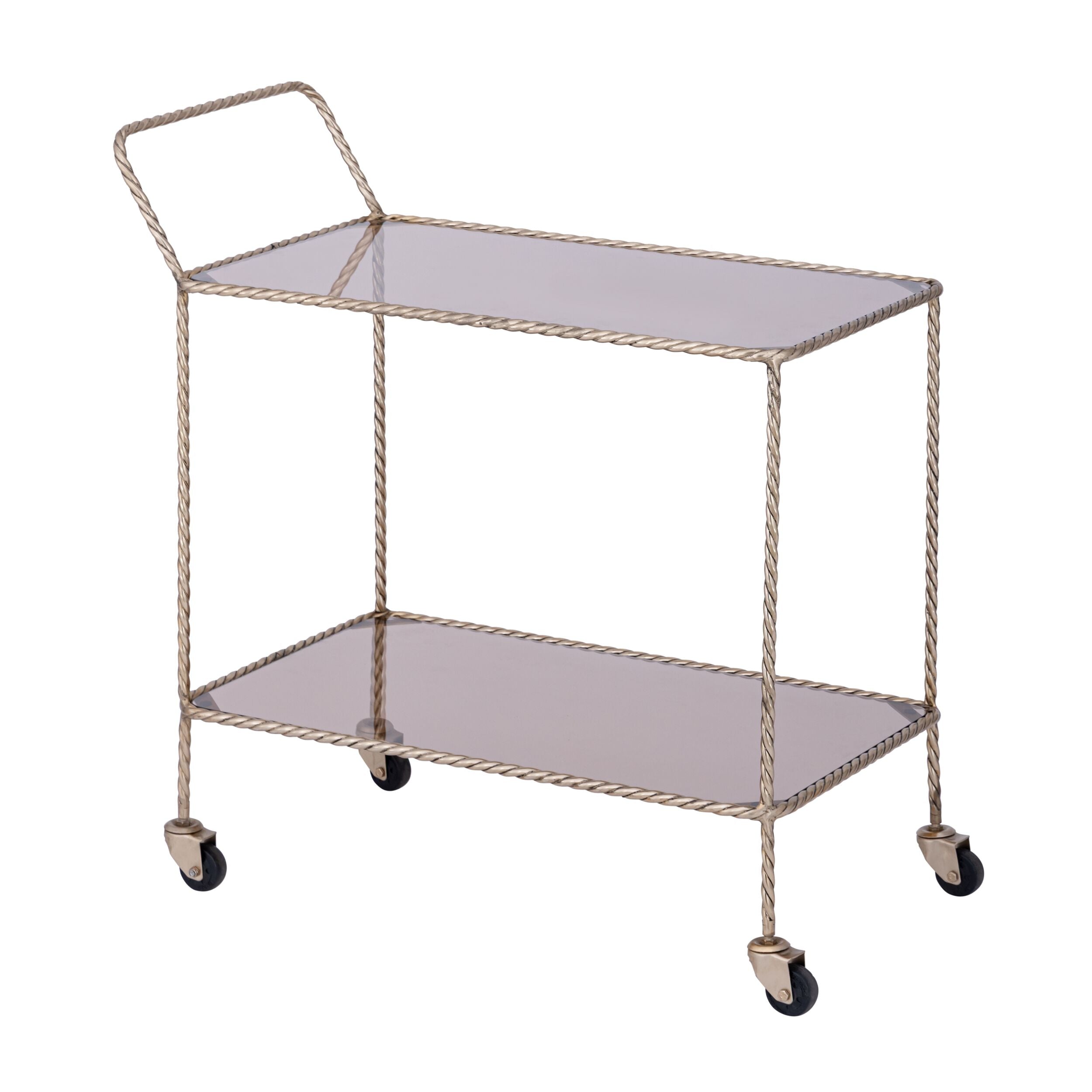 Nautilus Iron Drinks Trolley Gold