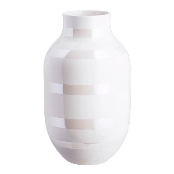 Omaggio vase 30,5 cm perlemor