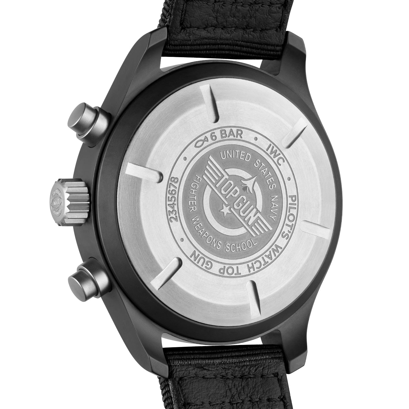 [Super Clone]【Top replica】IWC-Pilot's Watch Chronograph TOP GUN (IW389101)