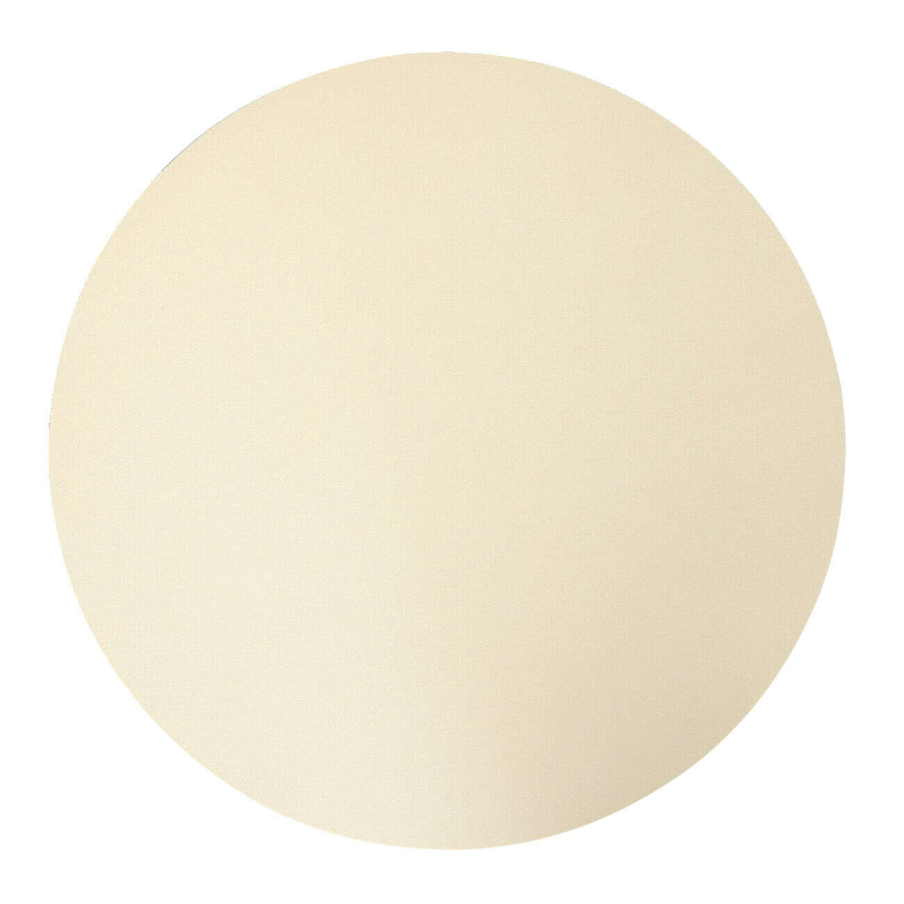 Set de table rond simili réversible bicolore ø38cm