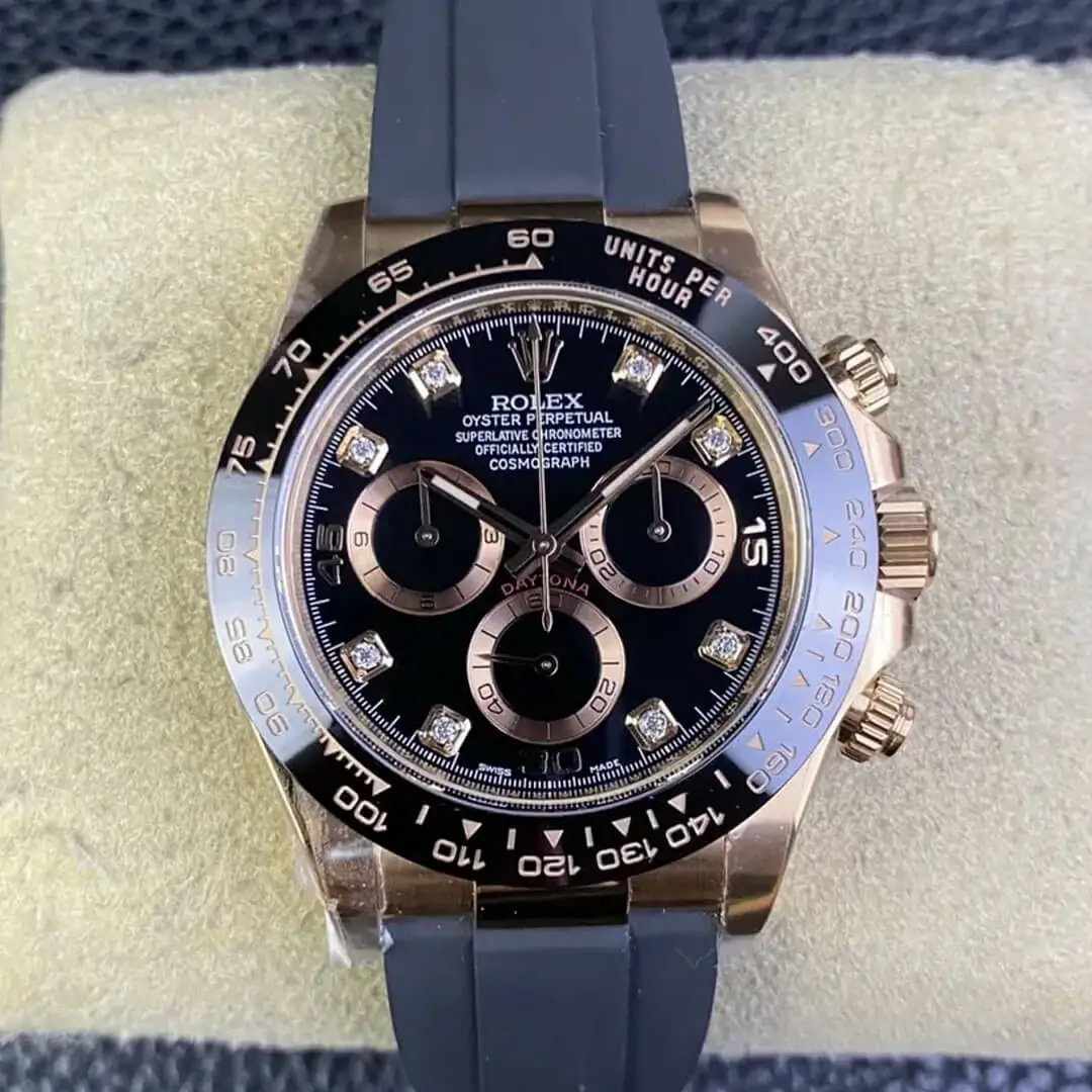 Rolex Cosmograph Daytona M116515ln-0057 Clean Factory Black Diamond Dial