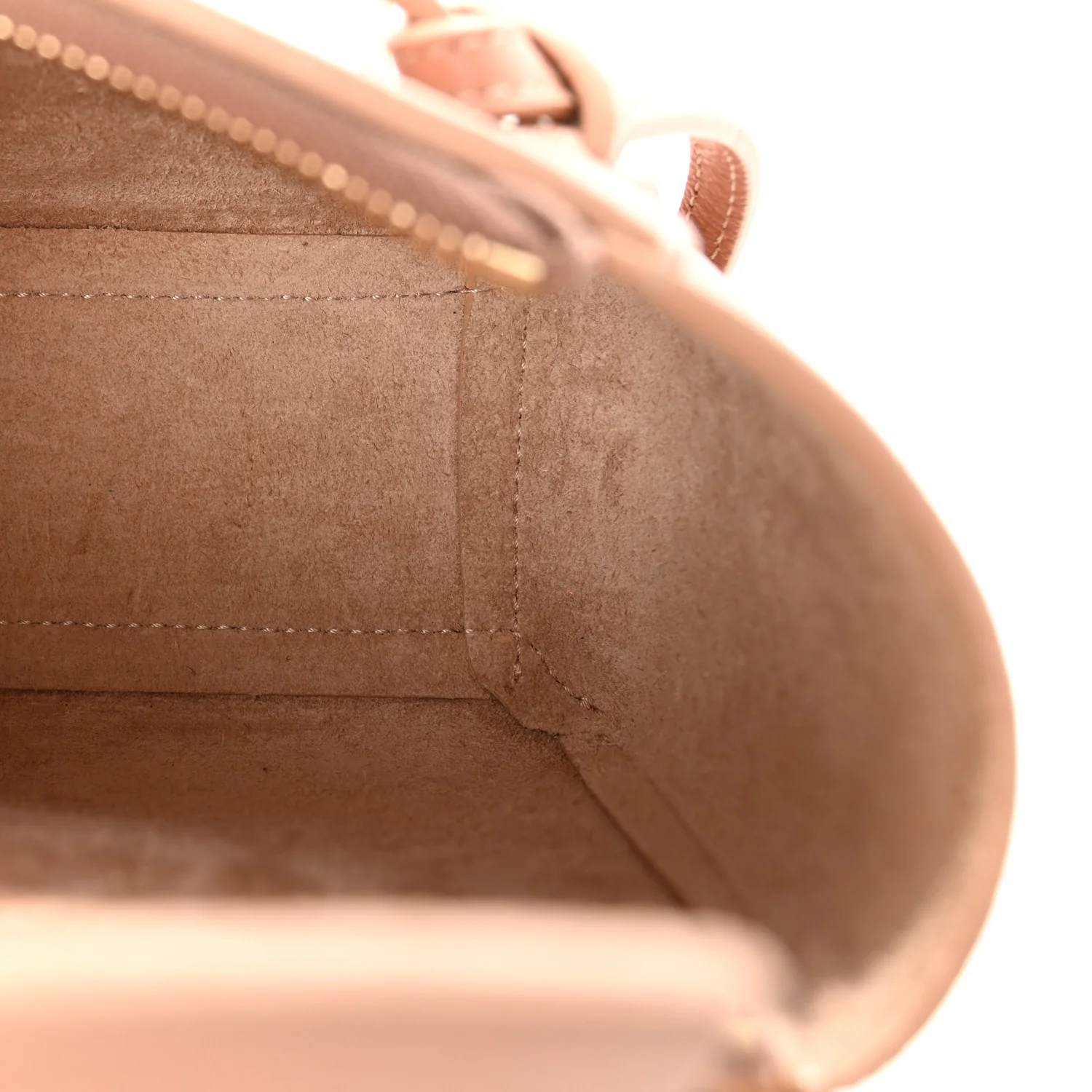 Grained Calfskin Micro Belt Bag Vintage Pink