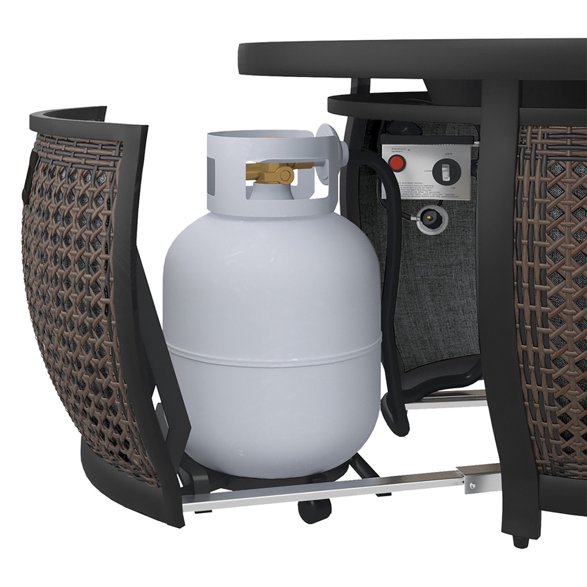 Ensemble de 5 pièces Agio Vermont Fire Chat