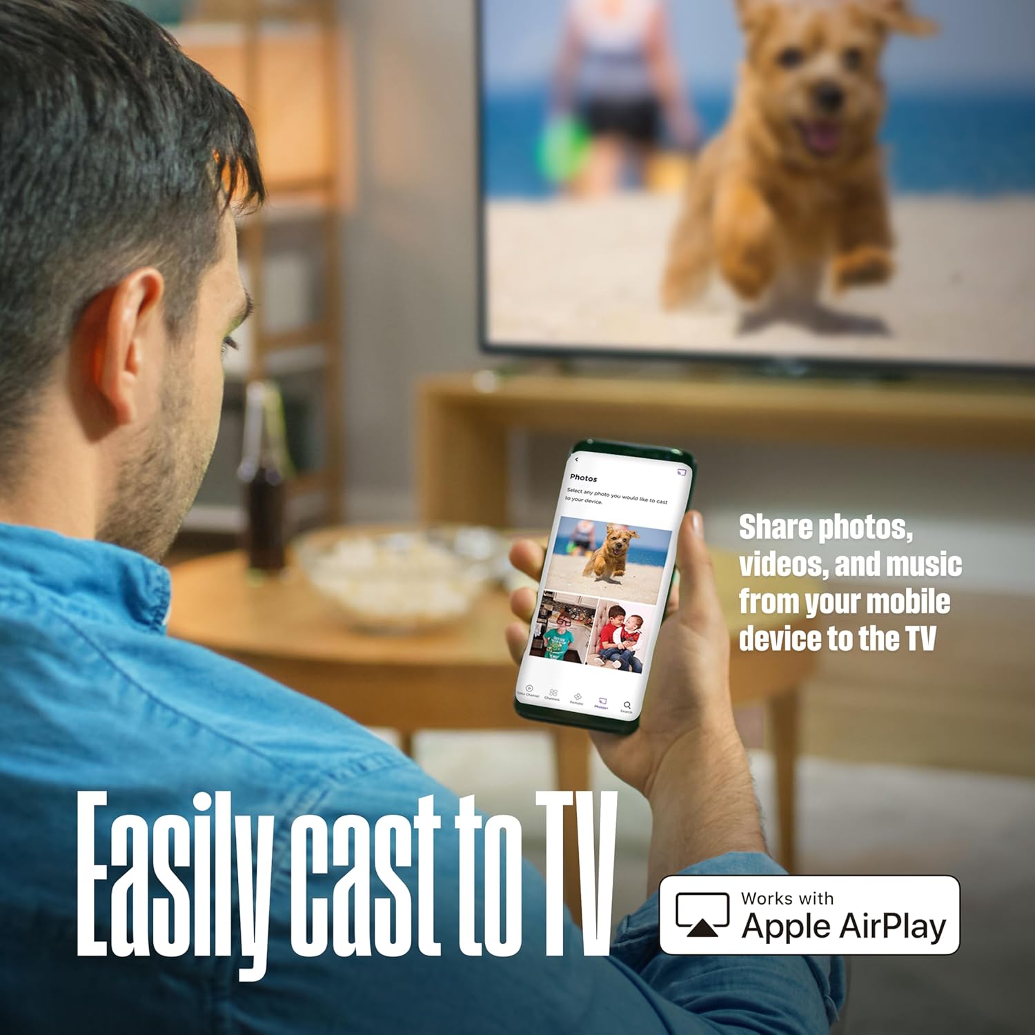 Westinghouse Roku TV - 43 Inch Smart TV  4K UHD Television with Wi-Fi Connectivity and Mobile App  Flat Screen  Bluetooth  Compatible with Apple AirPlay  Alexa and Google Assistant