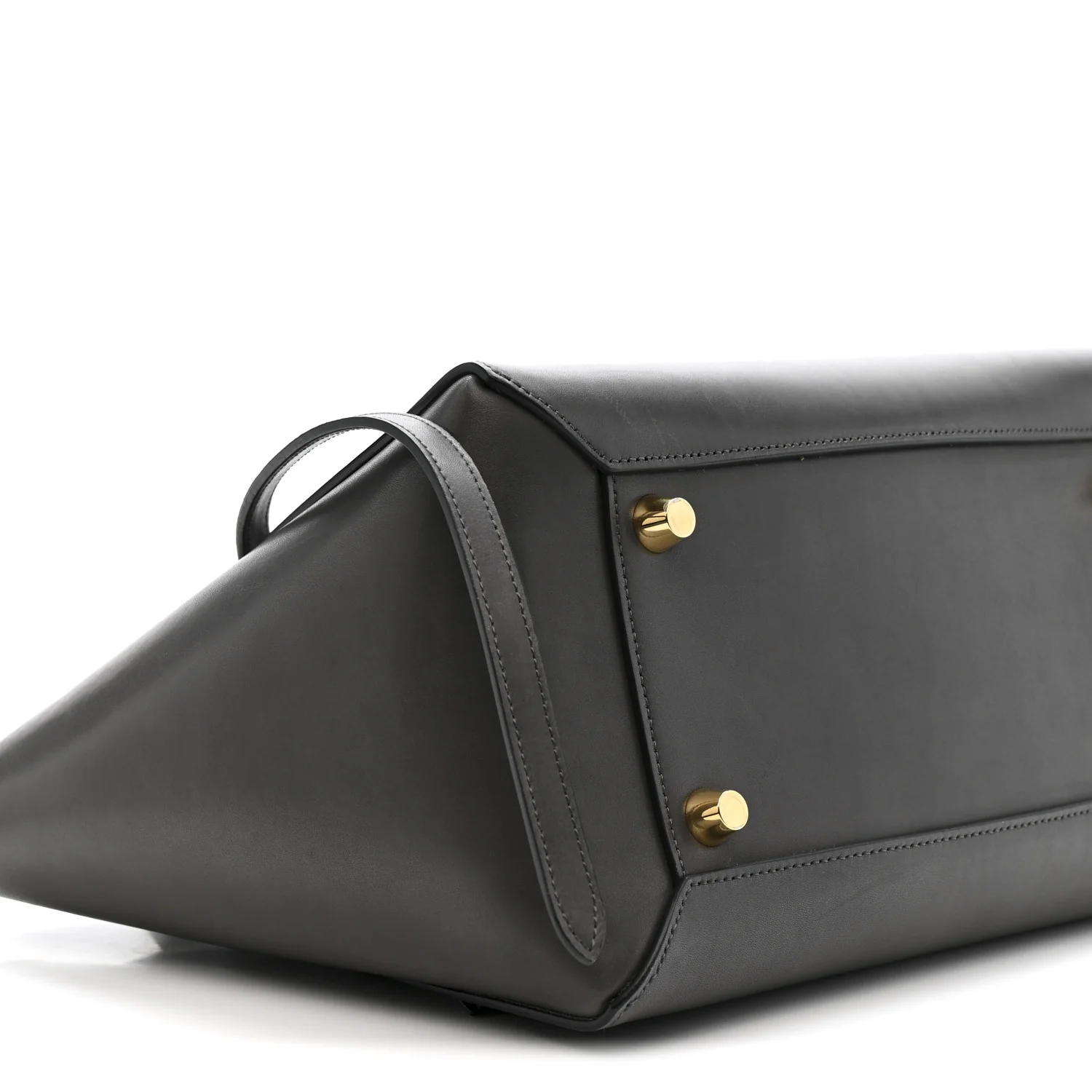 Smooth Calfskin Mini Belt Bag Grey