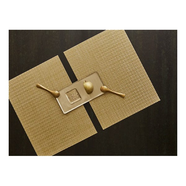 Origami spisebrikke 36x48 cm honning