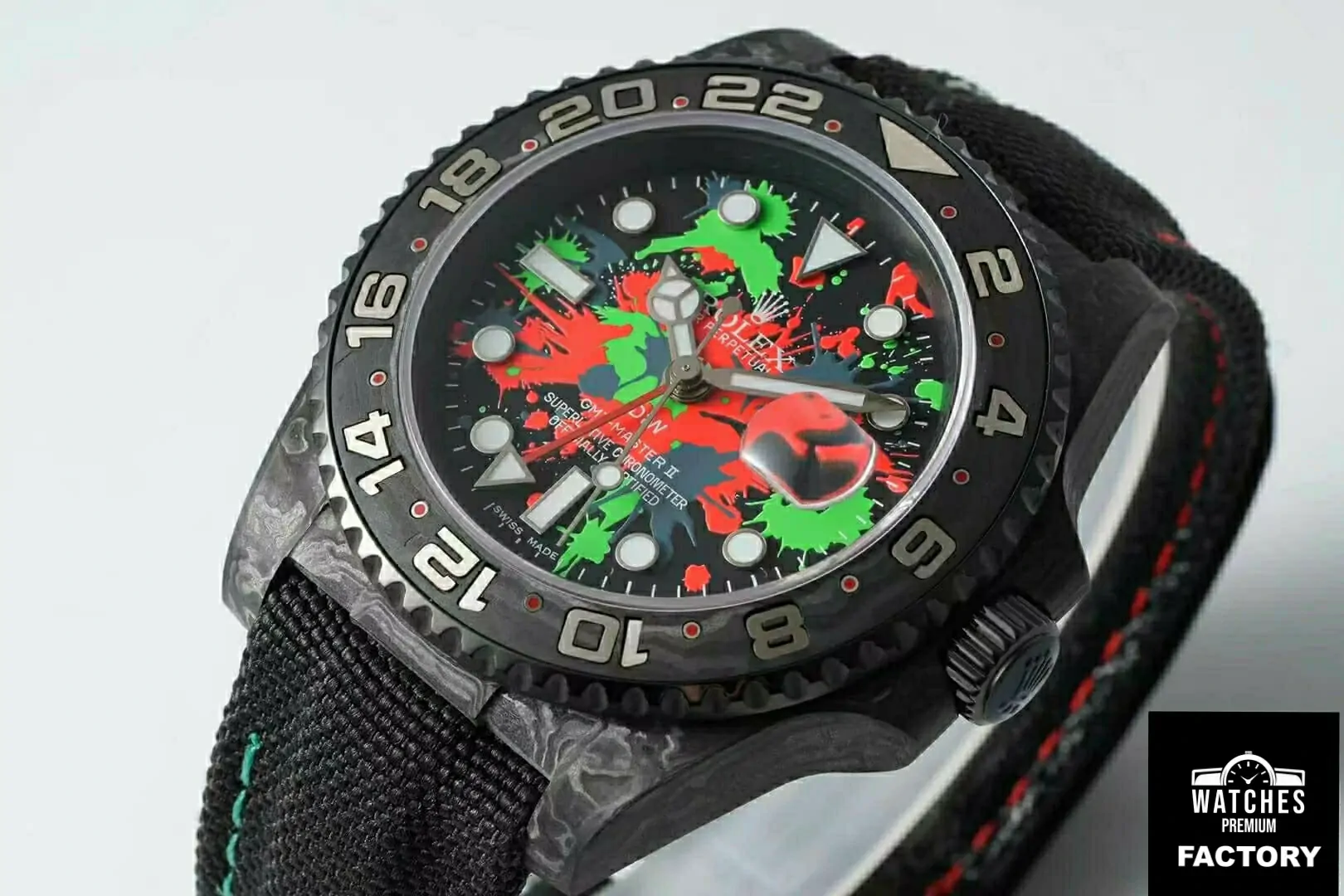 Rolex GMT-MASTER II Diw Black Strap