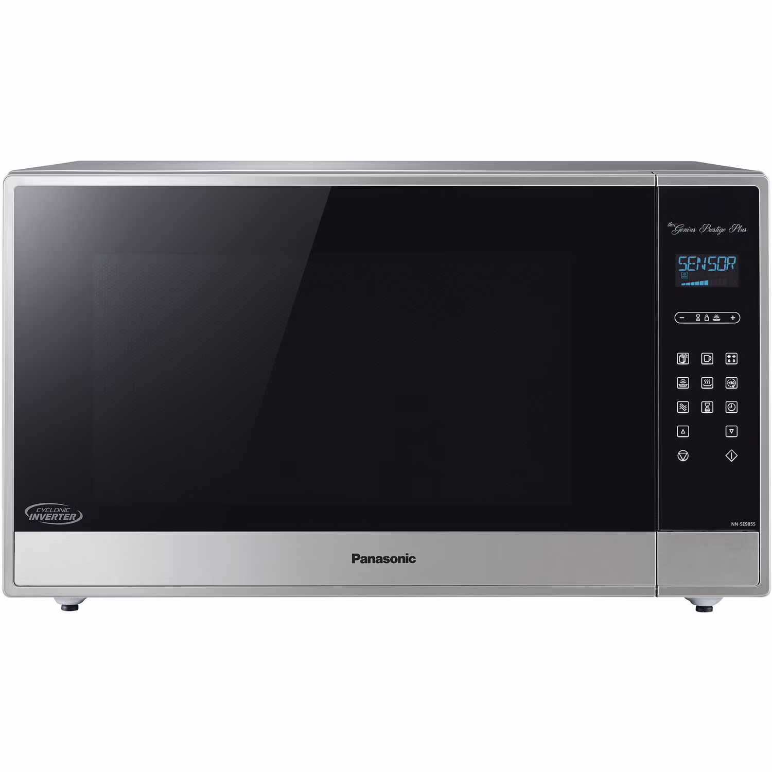 Panasonic 2.2 - Cu. Ft. Built - in/Countertop Cyclonic Wave Microwave Oven with Inverter Technology in Fingerprint - Proof Stainless Steel