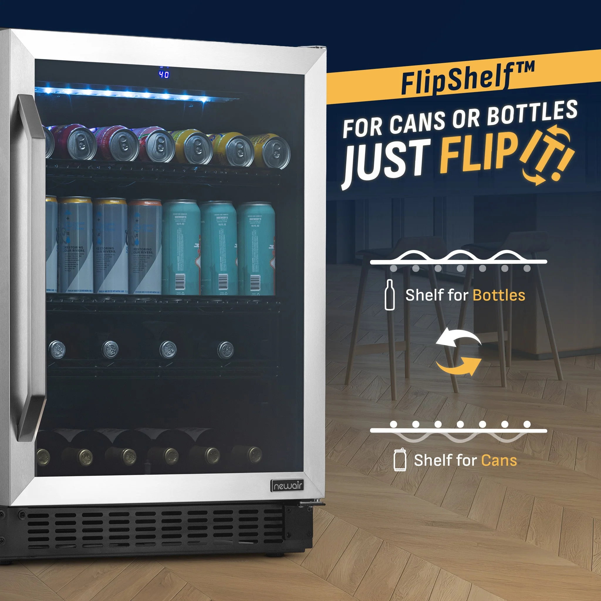 Blemish – Newair FlipShelf 24