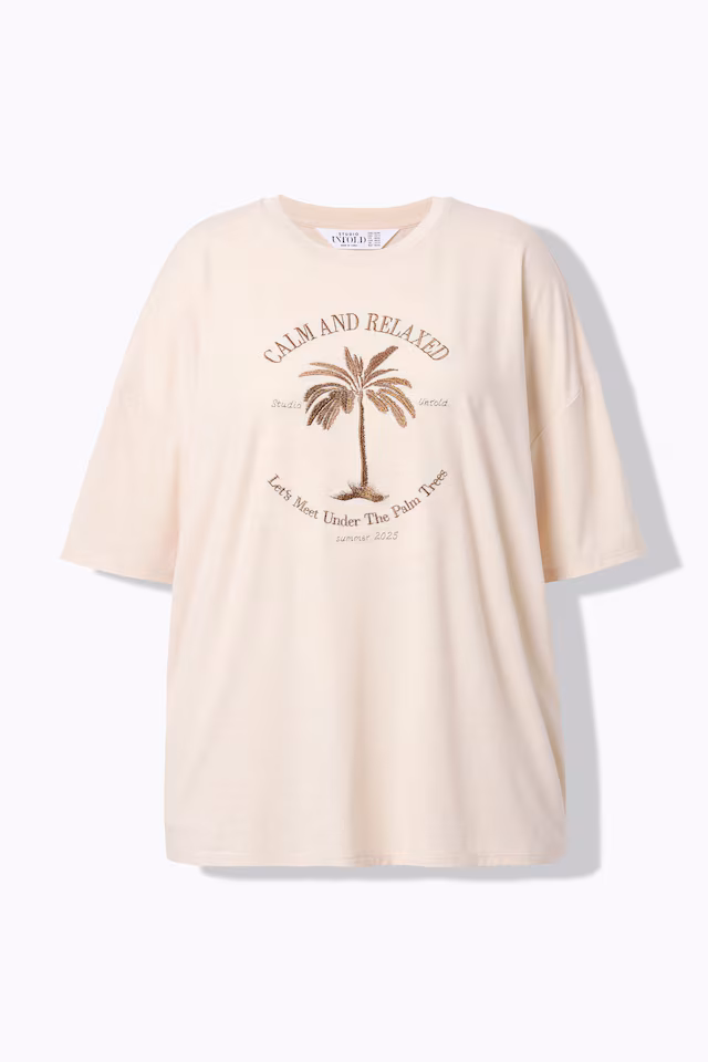 Palm Tree Embroidered Tee