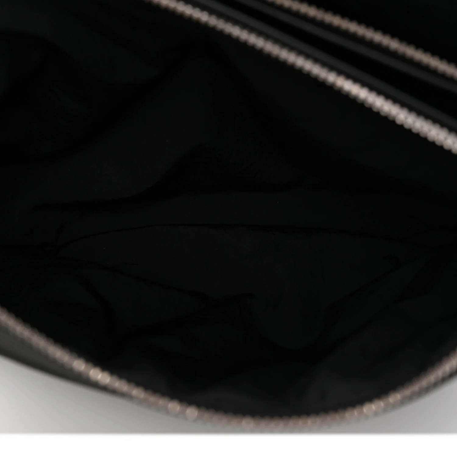 Grained Calfskin Duo Bag Black