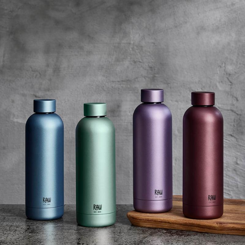 RAW To Go termoflaske 0,5l matte light green