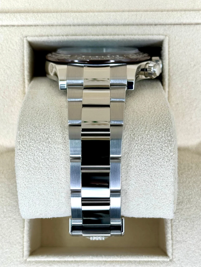 [Super Clone]Rolex Daytona 40mm Platinum Ice Blue Diamond Baguette Dial  m116506