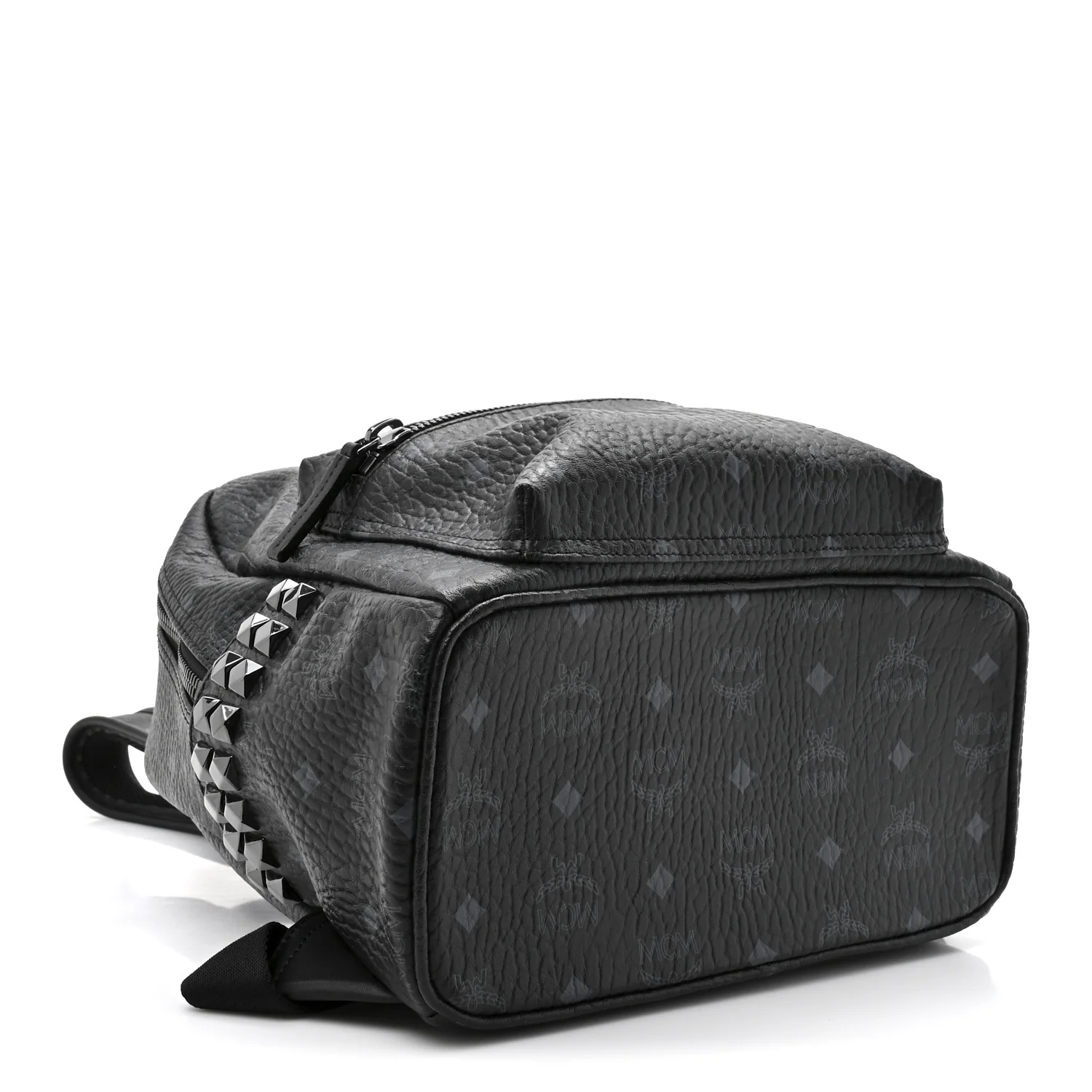 Visetos Medium Side Studs Stark Backpack Black