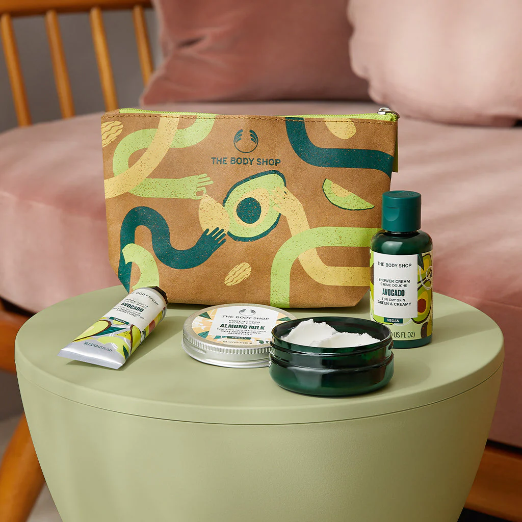 Lather & Slather Avocado & Almond Milk Gift Bag