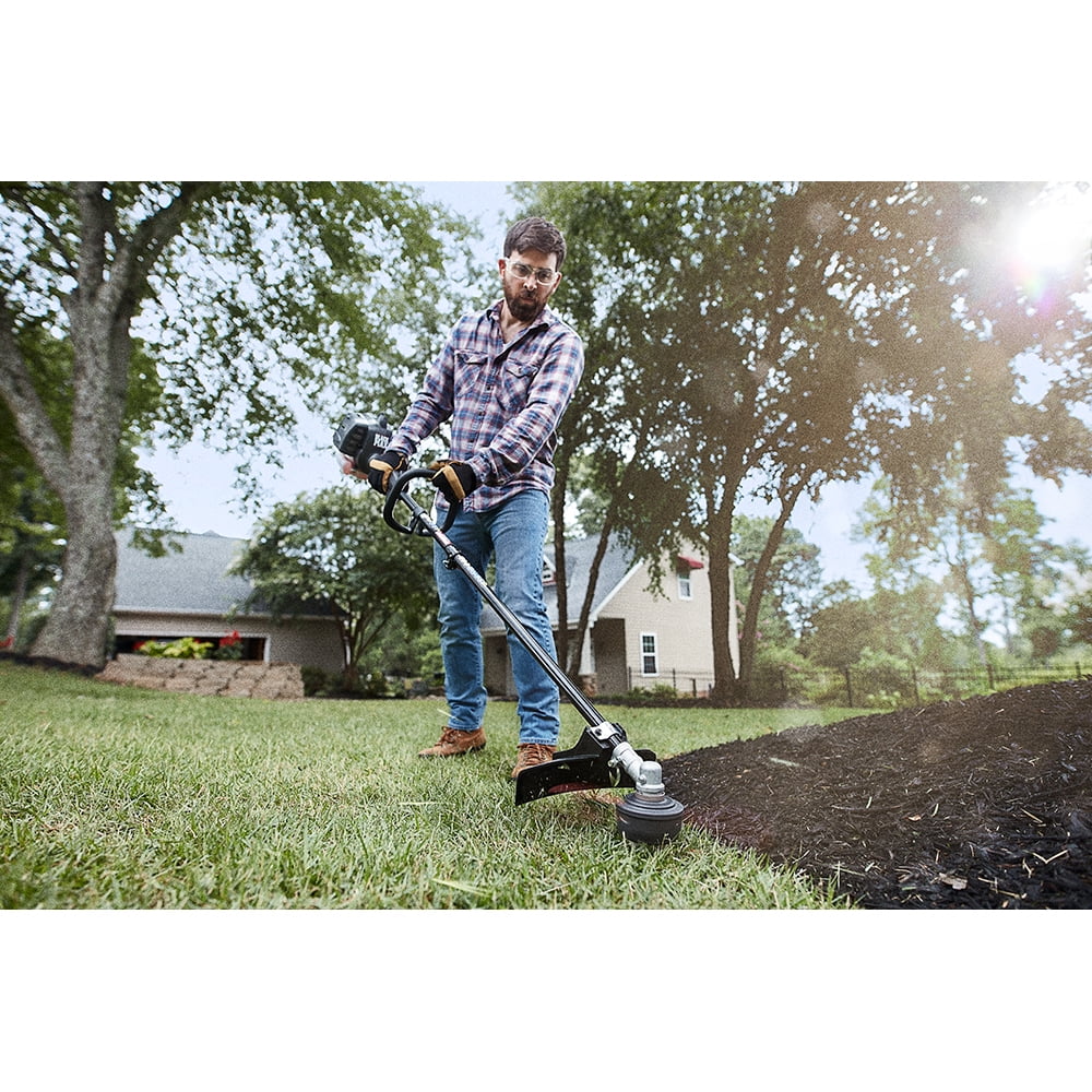Black Max 2-Cycle 25cc Full Crank Straight Shaft Attachment Capable String Trimmer - MadeInUSA
