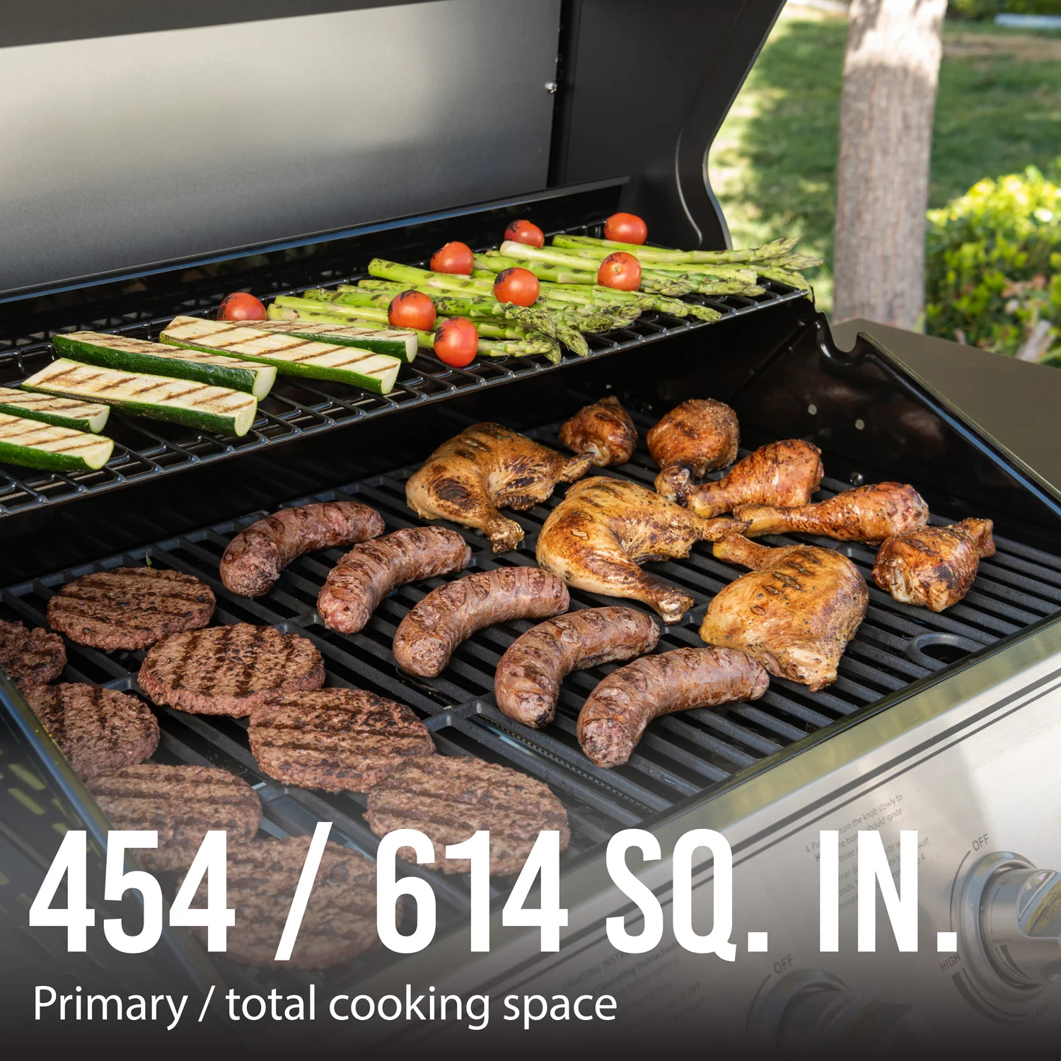 4 BURNER GRILL