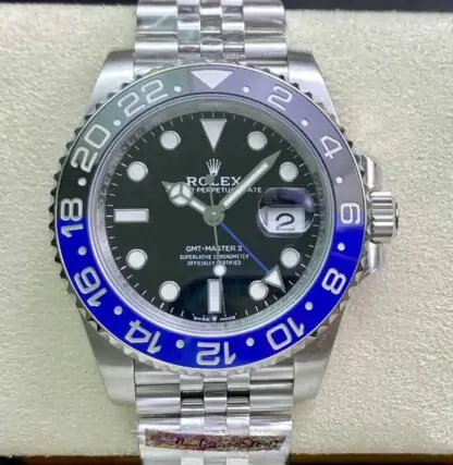 Rolex GMT Master II M126710BLNR-0002 Clean Factory Stainless Steel Strap