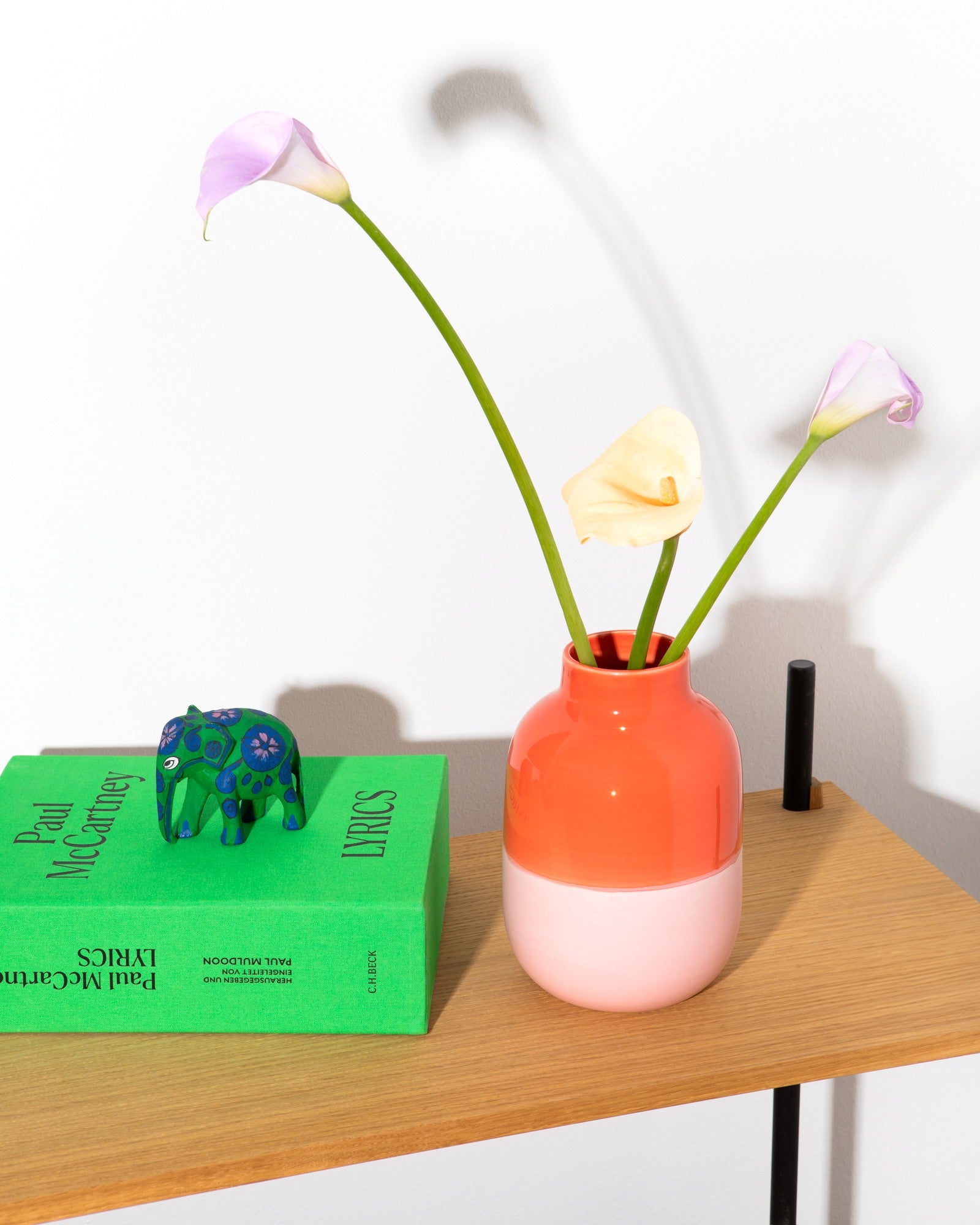 NUNO - VASE M CORAL PINK