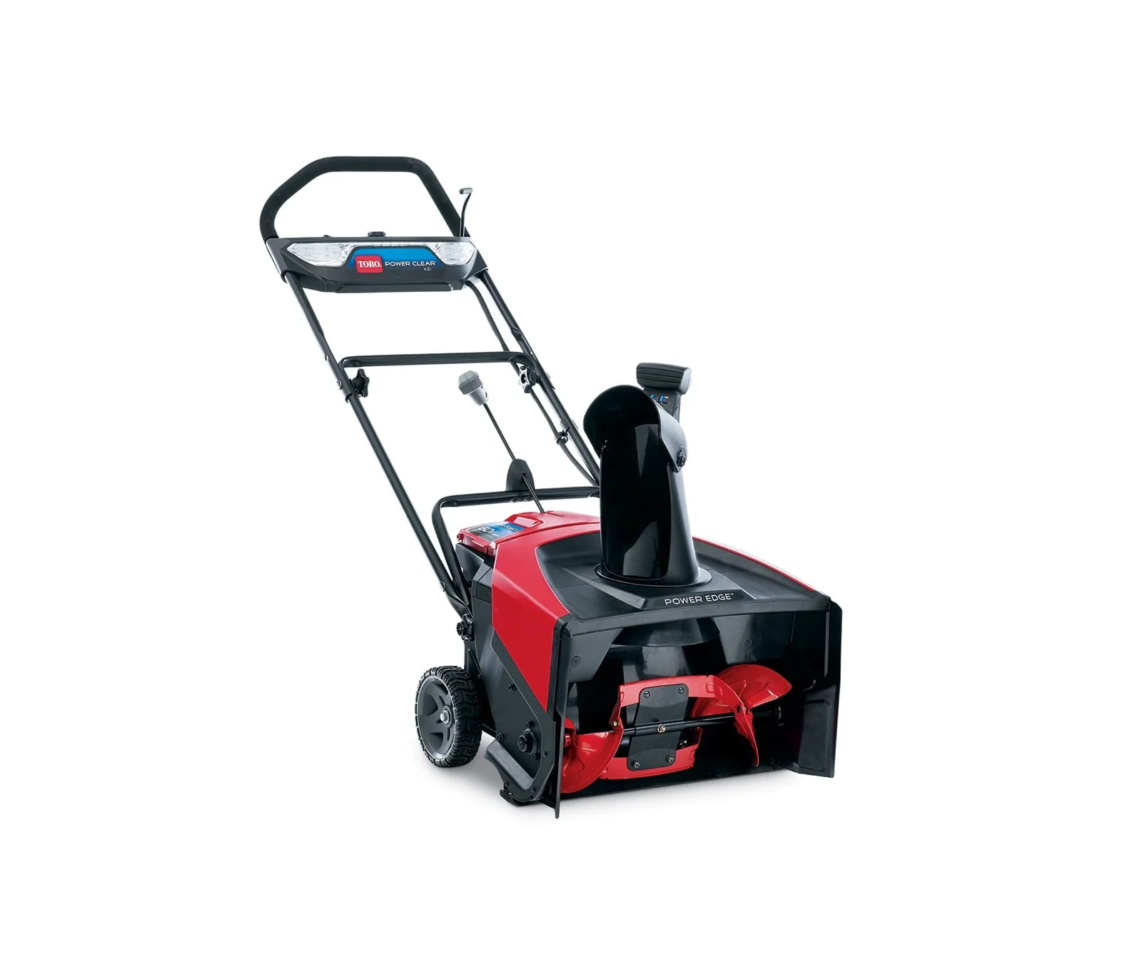 Power Clear 21 in  W Single Stage Electric Start Battery Snow Blower