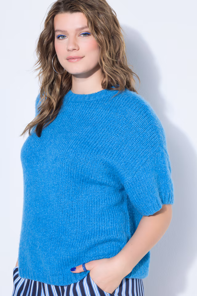 Oversized Short Sleeve Sweater